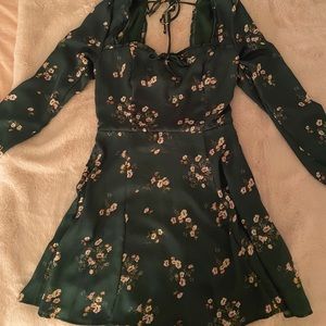 Abercrombie and Fitch Portrait Neck Mini Dress (Small)